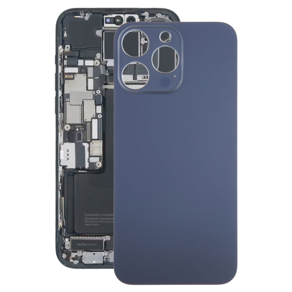 Battery Back Cover With Brackets For Apple iPhone 15 Pro Max (6.7) Blue Titanium